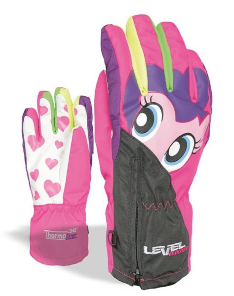 Dětské rukavice Level Lucky PK Rainbow 4146JG.39 25/26