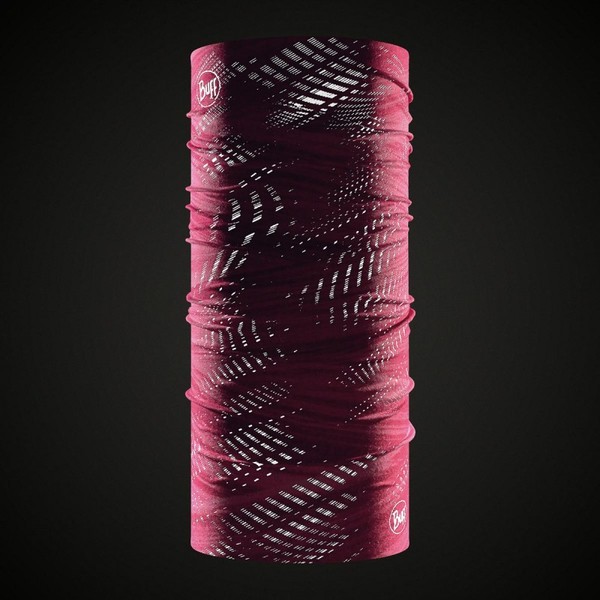 Nákrčník - Multifunkční šátek Original Buff Reflective Speed Pink 123416.538.10 25/26