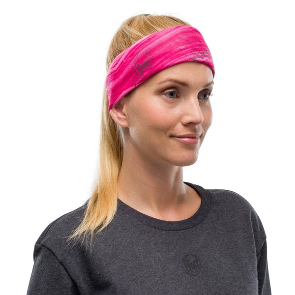 Nákrčník - Multifunkční šátek Original Buff Reflective Speed Pink 123416.538.10 25/26