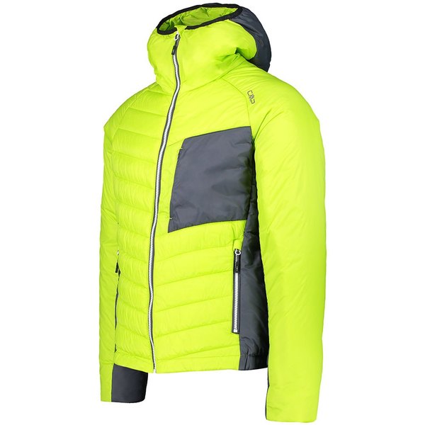 Pánská bunda CMP Campagnolo Man Jacket Fix Hood Primaloft 31Z2247-E112 Acido