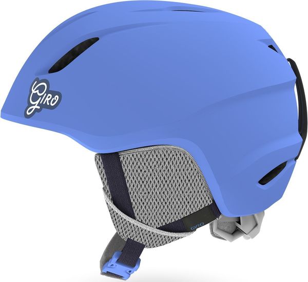 Dětská lyžařská helma Giro Launch Mat Shock Blue 24/25