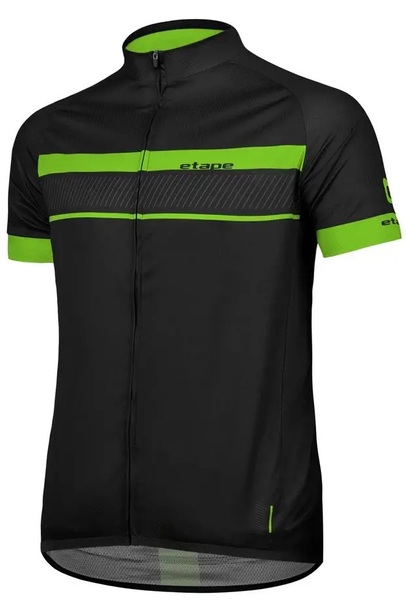 Pánský dres na kolo Etape Dream 2.0 černá/zelená 2229518 25/26
