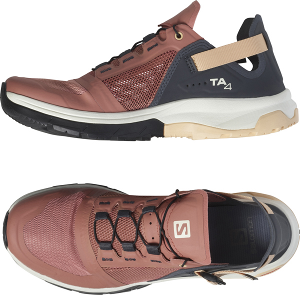 Boty Salomon Tech Amphib 4 W Brick Dust/Ebony/Almond Cream 412994