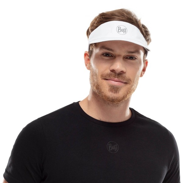 Kšilt Buff Pack Run Visor Buff R-Solid White 117251.000.10 25/26