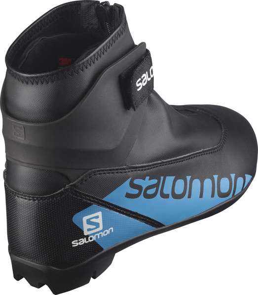 Boty na běžky Salomon R/Combi Prolink JR Junior NNN Black/Process Blue L41514100 24/25