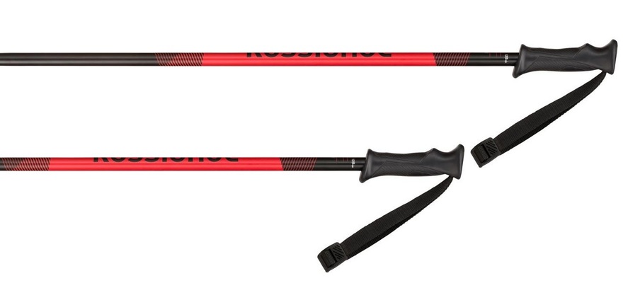 Sjezdové hole Rossignol Tactic RDI2000 Black/Red 25/26