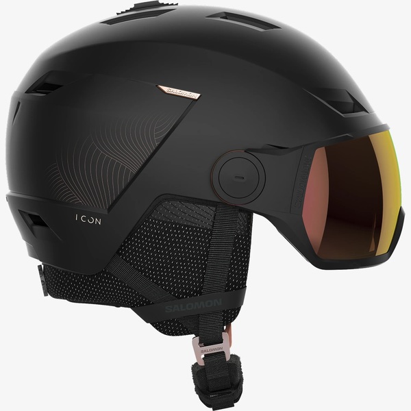 Helma Salomon Icon LT Visor Black/Pink Gold/Universal/Ruby L47261300
