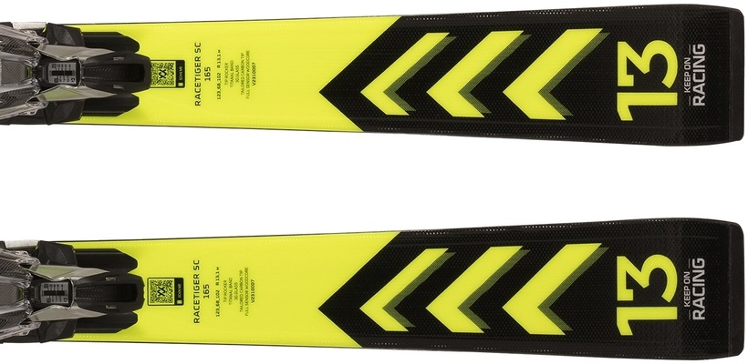 Lyže Volkl Racetiger SC Black + vMotion 10 GW Black