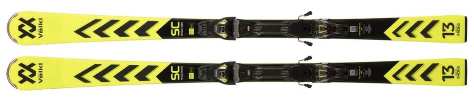 Lyže Volkl Racetiger SC Yellow + vMotion 10 GW Black