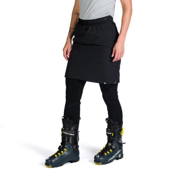 Zateplená skialpová sukně NORTHFINDER Jaraba Polartec® Black/Black SU-45603SKP-270