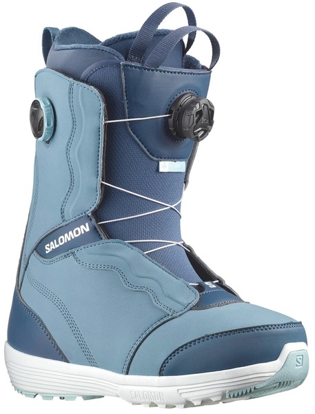 Dámské snowboardové boty Salomon IVY BOA SJ BOA L47246000 Copen Blue/Sarga