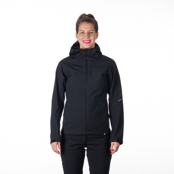 Dámská softshellová elegantní bunda Northfinder Jeanne BU-6135OR 269 Black 25/26