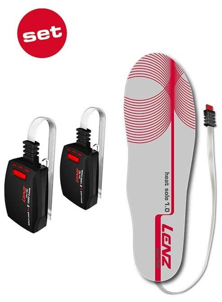 Vyhřívané vložky Lenz Set Heat Sole 1.0 Set + lithium pack insole rcB 1200 1560 25/26