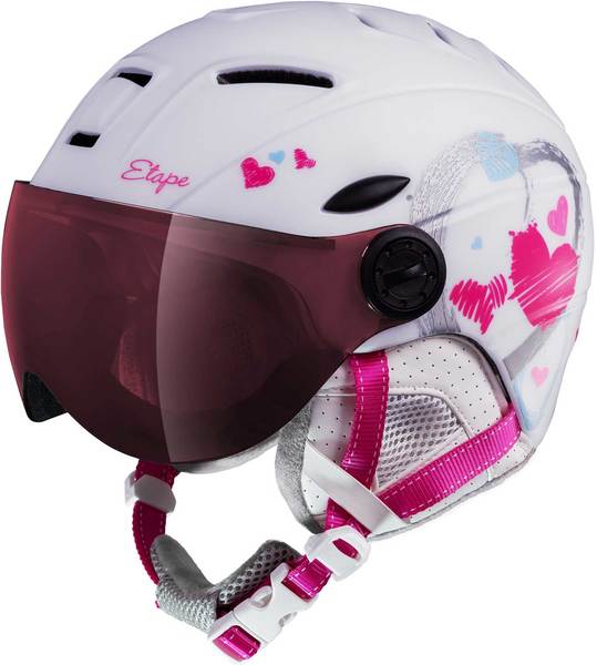 Dětská lyžařská helma Etape Rider Pro bílá mat 2209592 25/26