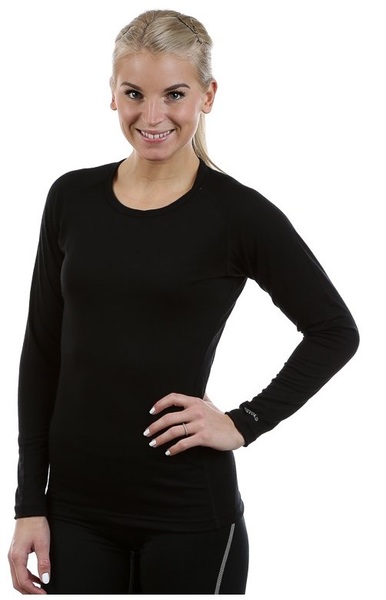 Dámské lehké vlněné triko Devold Breeze Merino 150 Shirt Woman GO 180 229 A 950A Black 25/26