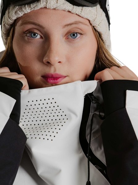 Unisex SNB & SKI bunda Meatfly Maddie Clouds White 24/25