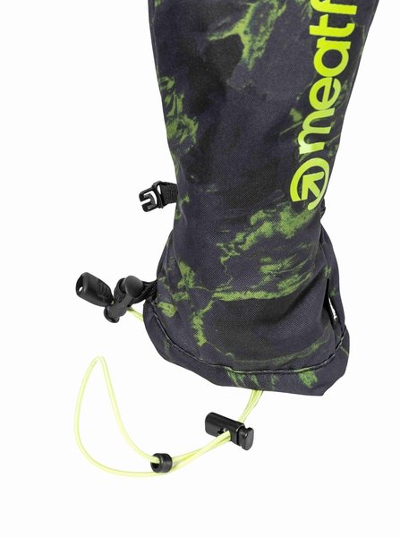 Dětské rukavice Meatfly Slayer Mossy Lime 24/25