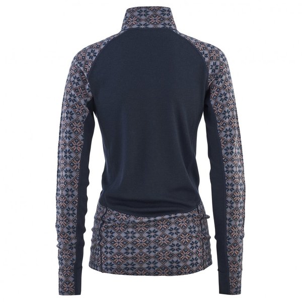 Dámské funkční triko se stojáčkem Rose Light Baselayer Half Zip 100% Merino 611363 Royal 24/25