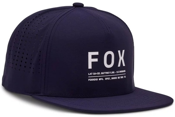 Kšiltovka Fox Non Stop Tech Snapback Hat Midnight Blue 31642-329 25/26