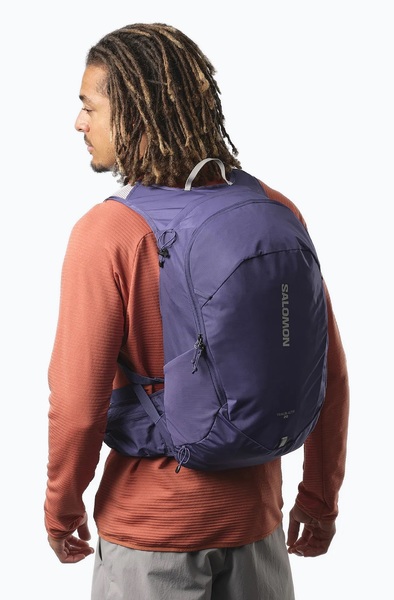 Sportovní batoh Salomon Trailblazer 20 LC2182700 Mazarine Blue/Ghost Grey 25/26