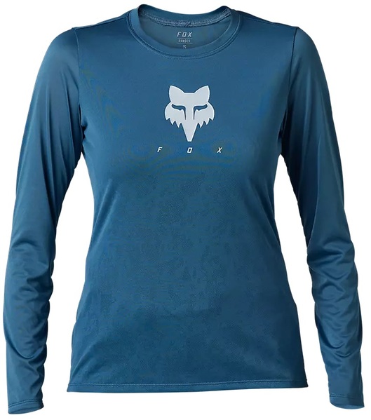 Dámský cyklo dres Fox W Ranger Tru Dri LS Jersey Dark Slate 31113-207 25/26