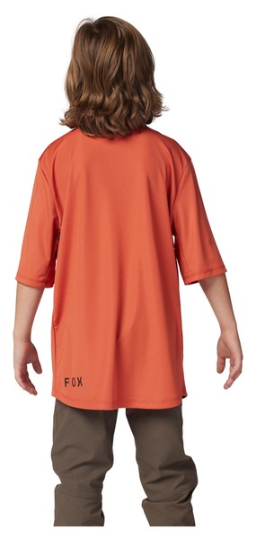 Dětský/Juniorský cyklistický dres FOX Yth Ranger SS Jersey Orange 32652-456 25/26