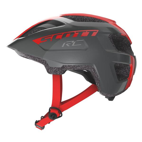 Dětská helma na kolo Scott Spunto Junior Grey/Red RC 275232 25/26