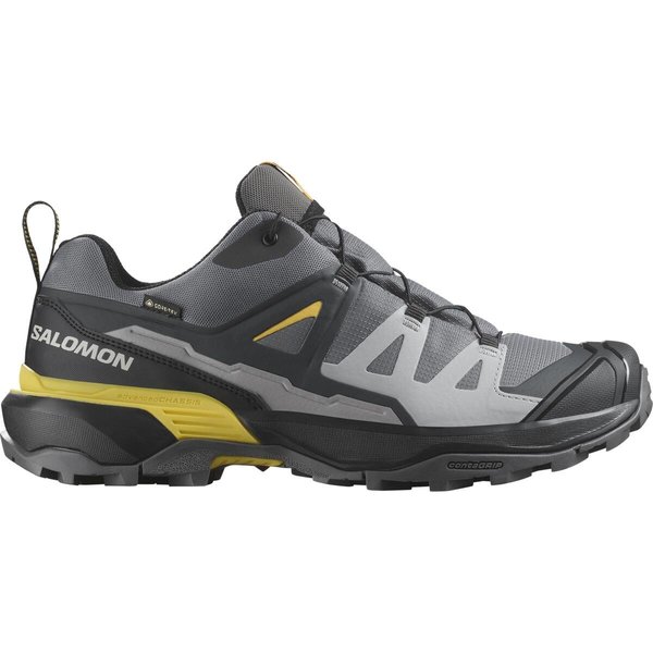 Trekové boty Salomon X ULTRA 360 GTX Gore-Tex Castlerock black/spicy mustard L47740300 25/26