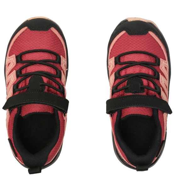 Dětské boty Salomon XA PRO V8 CSWP K Earth Red/Black/Almond Cream 416143 25/26