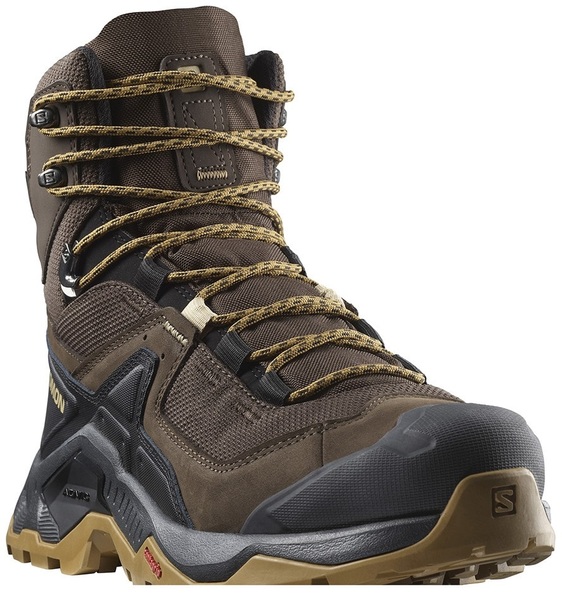 Pánské trekové boty Salomon Quest Element GTX Gore-tex Delicio Black/Dull Gold L47216100 25/26