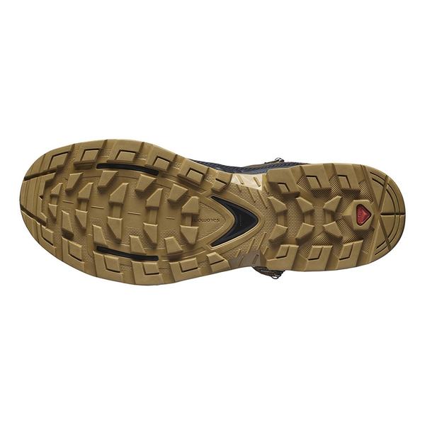 Pánské trekové boty Salomon Quest Element GTX Gore-tex Delicio Black/Dull Gold L47216100 25/26