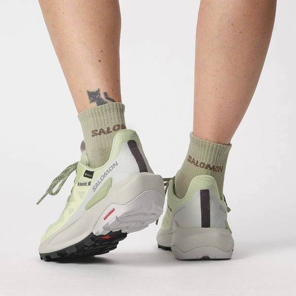 Trekové boty Salomon Elixir Activ GTX W Gore-tex L47456300 Celadon Green/Glacier Gray/Phantom 25/26