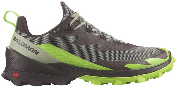 Trekové Boty Salomon Cross Over GTX Gore-tex 2 Desert Sage/Green Gecko/Chocolate Plum L47268600 25/26