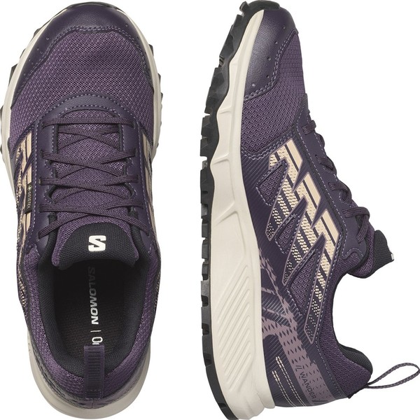 Trailové běžecké boty Salomon WANDER GTX W Gore-Tex Nightshade/Moonscape/Wheat L47436800 25/26