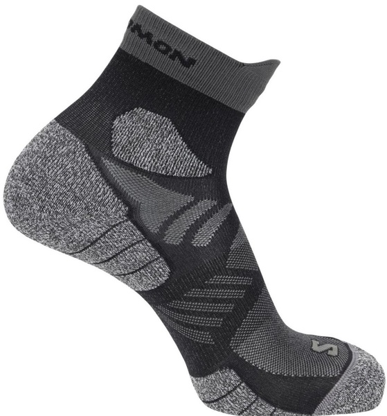 Ponožky Salomon Aero Ankle LC2624600 black/castelrock 25/26