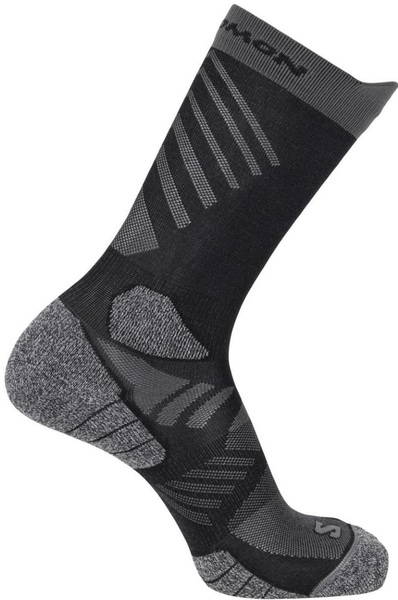 Ponožky Salomon Aero Crew LC2626500 black/castelrock 25/26