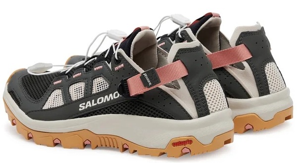 Sandály Salomon Techamphibian 5 W L47750800 Peat/Rainy Day/Hyma Pink 25/26