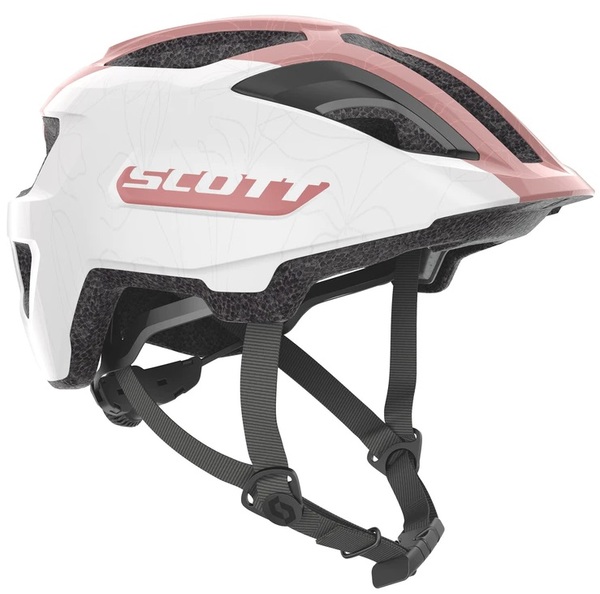 Dětská helma na kolo Scott Spunto Junior Pearl White/Light Pink 275232 25/26