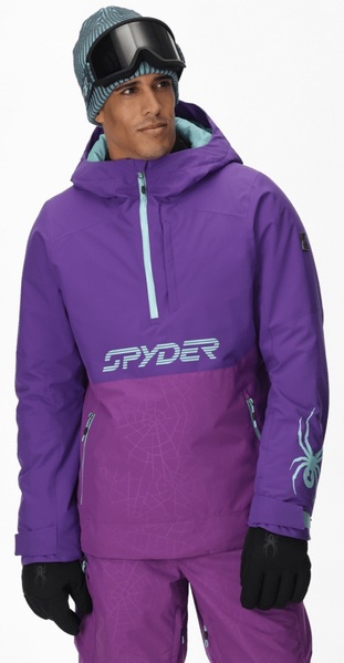 Pánská bunda Spyder Lift Anorak Deep Purple 38SA073518-DPP 25/26
