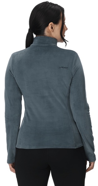 Dámská mikina Spyder Shimmer Bug 1/2 Zip Slate Blue 38B125310-SLB 25/26