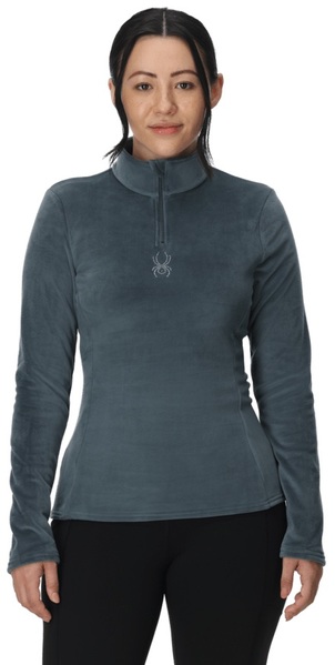 Dámská mikina Spyder Shimmer Bug 1/2 Zip Slate Blue 38B125310-SLB 25/26