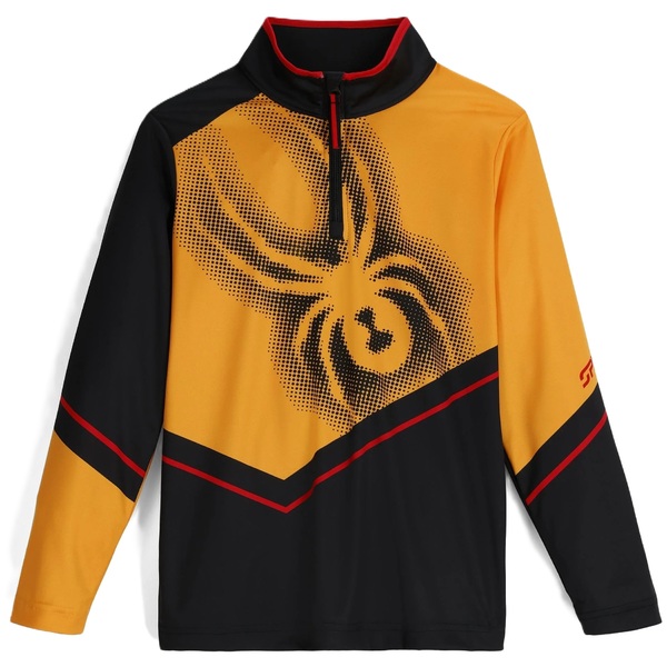 Dětský rolák Spyder Ryder 1/2 zip Orange Pop 38C013501-POP 25/26