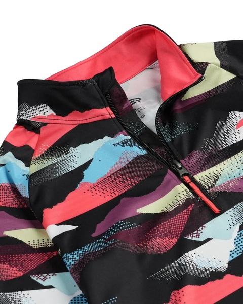 Dětský rolák Spyder Surface 1/2 zip Multi Mountain Print 38R125304-MMP 25/26