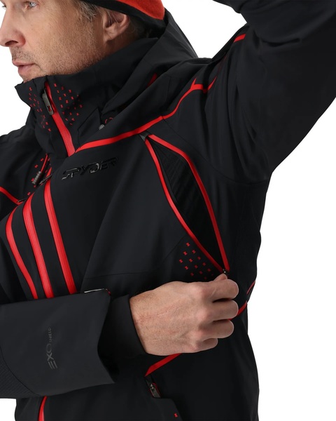Pánská bunda Spyder Pinnacle Jacket Black 38SA073500-BLK 25/26