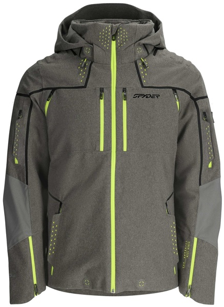 Pánská bunda Spyder Pinnacle Mellange Jacket Storm Melange 38SA073502-SMM 25/26
