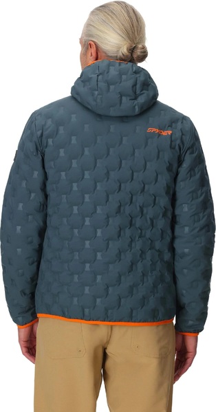 Pánská bunda Spyder Zenith Hooded Down Jacket Slate Blue 38A023500-SLB 25/26