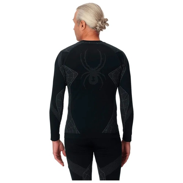 Termo Triko Spyder Momentum Baselayer Top Black 38A013500-BLK 25/26
