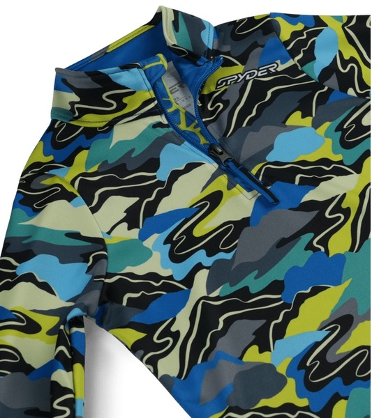 Dětský rolák Spyder International 1/2 zip Cobalt Mountain Clouds 38Y013501-CMC 25/26