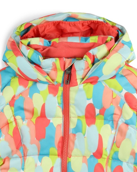 Dětská bunda Spyder Zadie Synthetic Down Jacket Coral Haze Sprinkles 38SJ025420-CHS 25/26