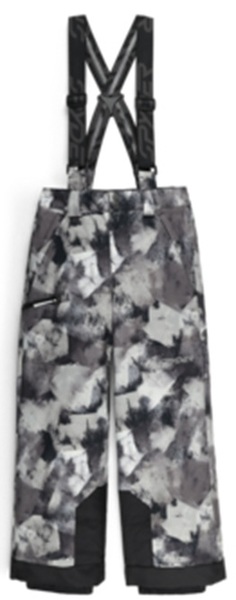 Dětské kalhoty Spyder Propulsion Pants Black Block Camo 38SG125404-BBC 25/26